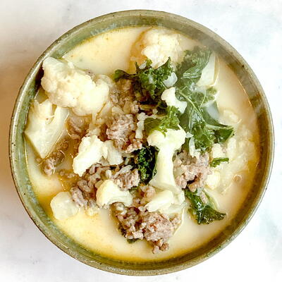 Low Carb Zuppa Toscana - Olive Garden Alternative