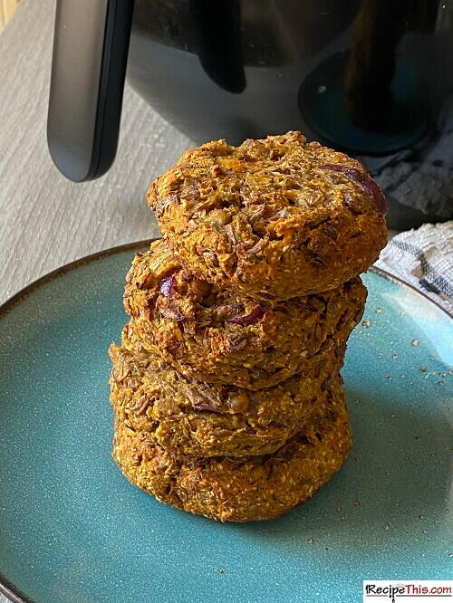 Air Fryer Vegan Lentil Burgers Air Fryer Vegan Lentil Burgers