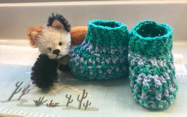 Unisex Baby Booties Unisex Baby Booties