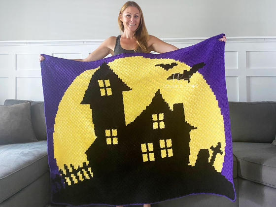Haunted House Blanket Haunted House Blanket