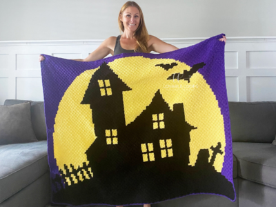 Haunted House Blanket