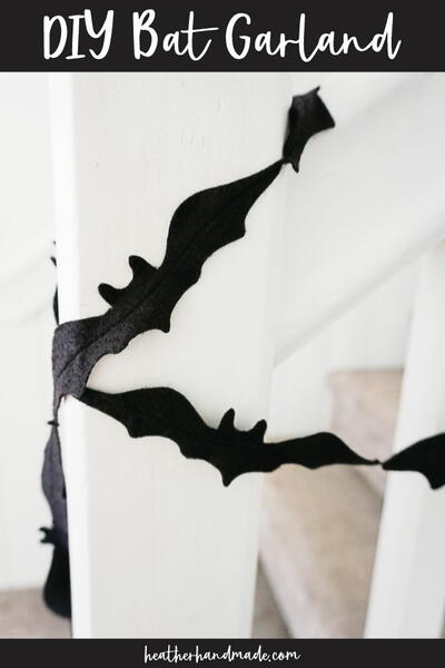 Diy Bat Garland Diy Bat Garland