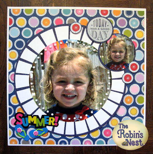 How To Make A Fun Summer Scrapbook Layout How To Make A Fun Summer Scrapbook Layout