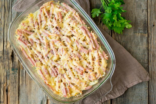 Pasta Baked With Sausage Pasta Baked With Sausage
