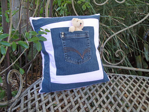 Denim Decor Wonder Pillow Denim Decor Wonder Pillow