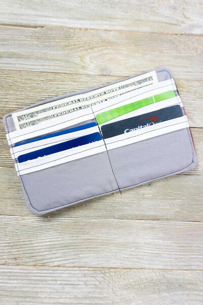 Diy Fabric Wallet Diy Fabric Wallet