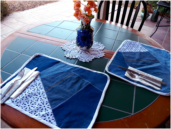 Denim Placemats Denim Placemats