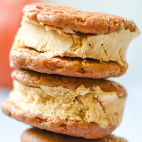 Pumpkin Ice Cream Sandwiches Pumpkin Ice Cream Sandwiches
