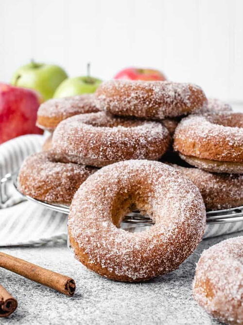 Baked Apple Cider Donuts Baked Apple Cider Donuts