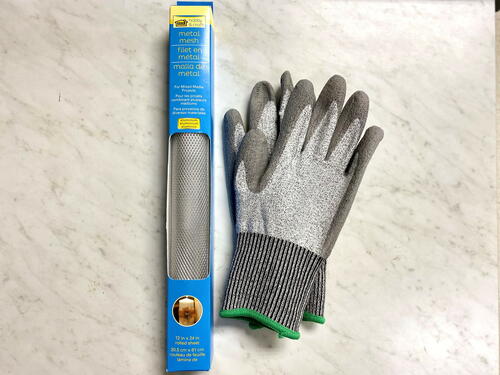 MD Hobby & Craft Mixed Media Metal Mesh and Gloves Giveaway