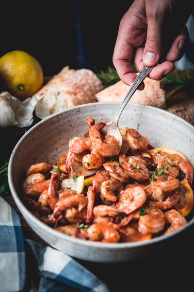 Old Bay Garlic Butter Shrimp Old Bay Garlic Butter Shrimp