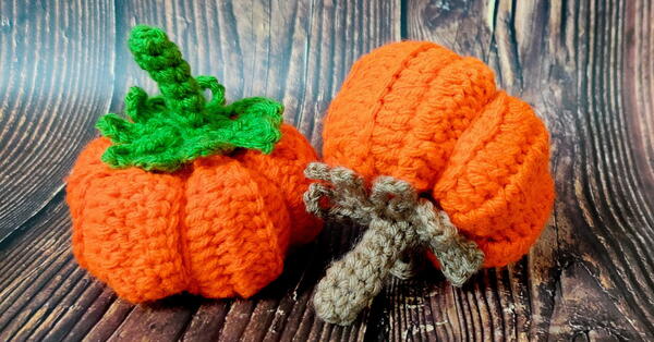 How To Make A Stuffed Crochet Pumpkin How To Make A Stuffed Crochet Pumpkin