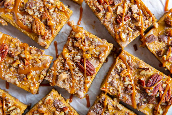 Pumpkin Pecan Bars Pumpkin Pecan Bars