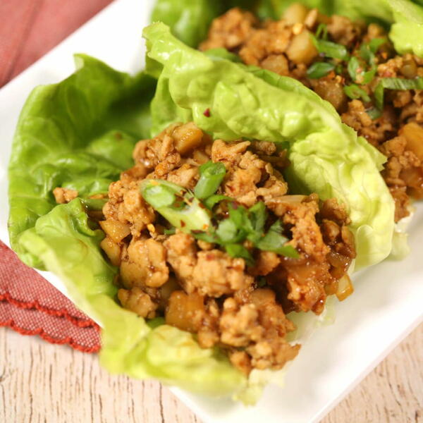 Chicken Lettuce Wraps Chicken Lettuce Wraps
