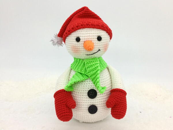 Free Amigurumi Snowman Crochet Pattern Free Amigurumi Snowman Crochet Pattern