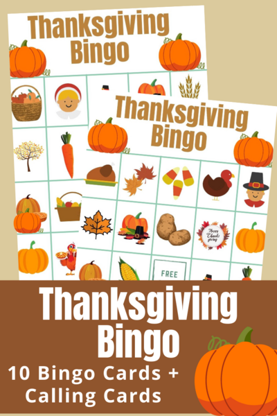 Free Printable Thanksgiving Bingo Cards Free Printable Thanksgiving Bingo Cards
