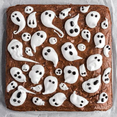 Ghost Brownies