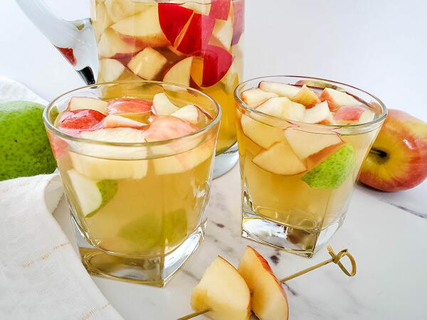Caramel Apple Cider Sangria Caramel Apple Cider Sangria