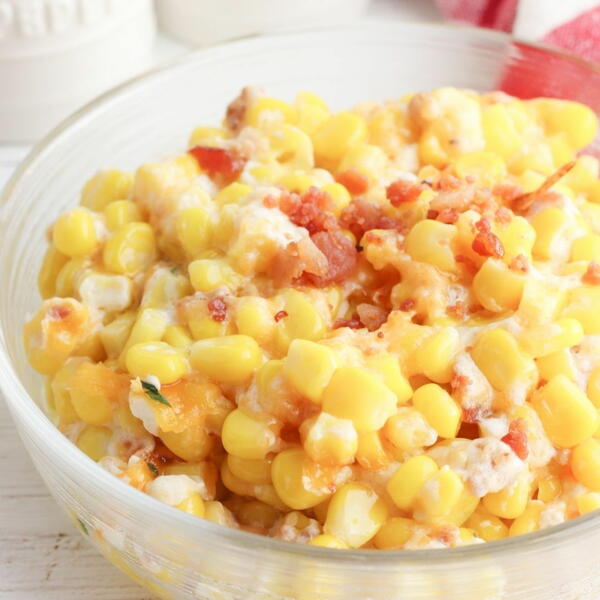 Cheesy Bacon And Corn Casserole Cheesy Bacon And Corn Casserole