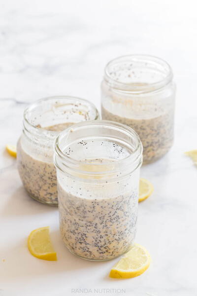 Lemon Poppyseed Overnight Oats Lemon Poppyseed Overnight Oats