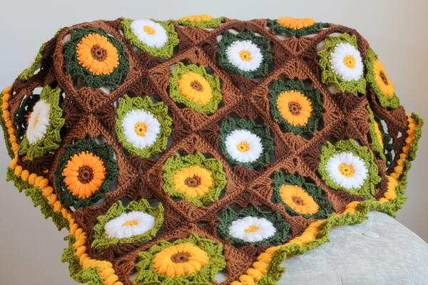 Flower Medley Blanket Flower Medley Blanket