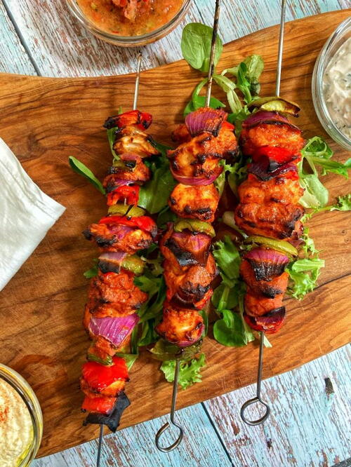 Baked Chicken Kabobs Recipe Baked Chicken Kabobs Recipe