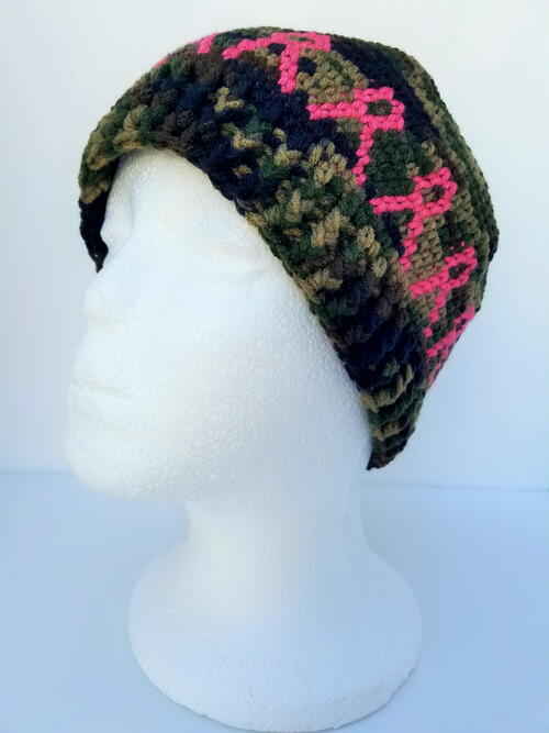 Pink Ribbon Hat Pink Ribbon Hat