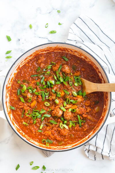 Chicken Jambalaya With Cauliflower Rice