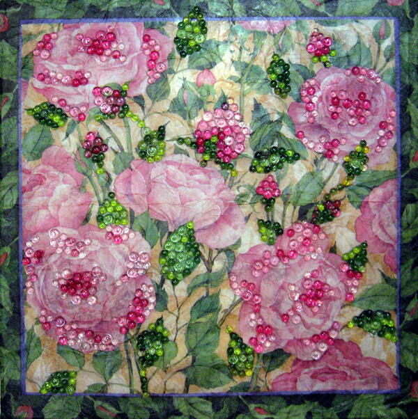 Simple Decoupage Wall Art Simple Decoupage Wall Art
