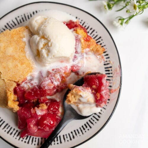 Cherry Pineapple Dump Cake Cherry Pineapple Dump Cake