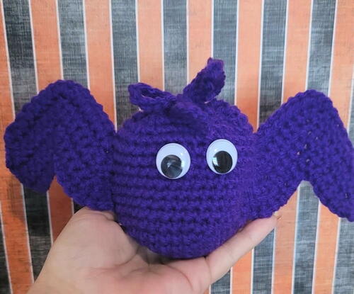 Bat Trick Or Treat Bag Bat Trick Or Treat Bag