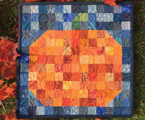 Pumpkin Patch Easy Mini Quilt For Beginners Pumpkin Patch Easy Mini Quilt For Beginners