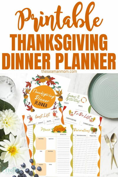 Thanksgiving Planner Thanksgiving Planner