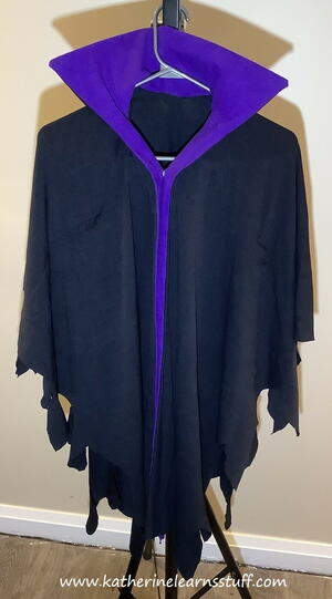 How To Make Maleficents Cape How To Make Maleficent's Cape