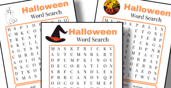 Halloween Word Search Halloween Word Search