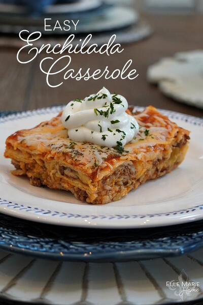 Easy Enchilada Casserole