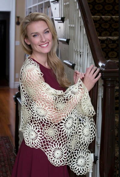 Across the Galaxy Shawl Across the Galaxy Shawl