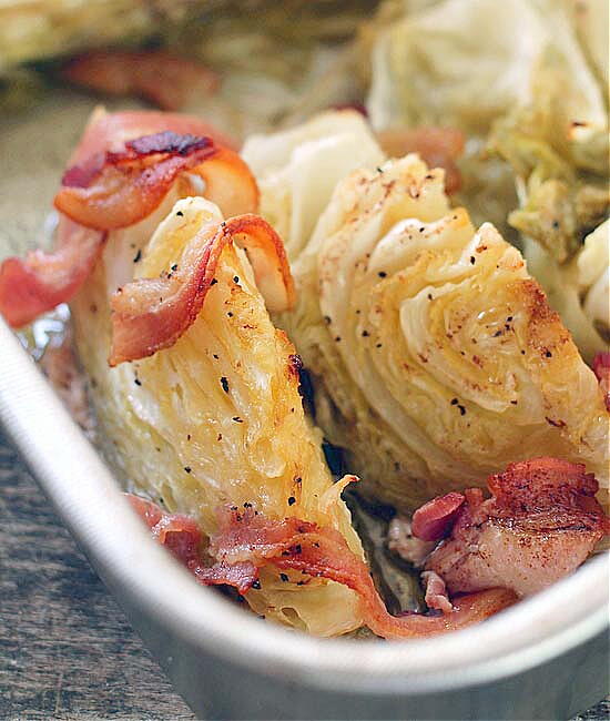 Baked Cabbage Baked Cabbage