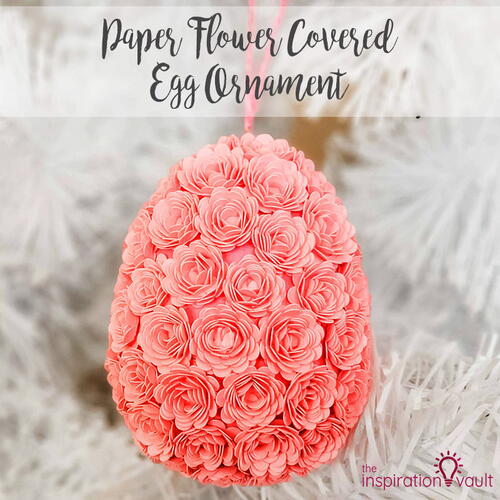 Flower Egg Ornament Flower Egg Ornament