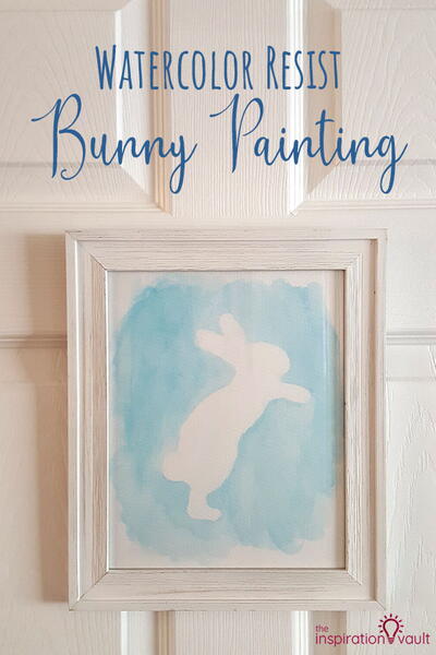 Watercolor Bunny Painting Watercolor Bunny Painting