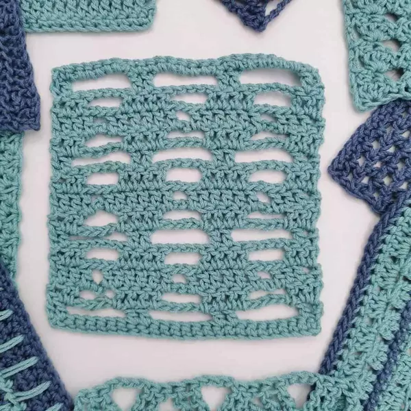 Hexagon Lace Stitch Tutorial Hexagon Lace Stitch Tutorial