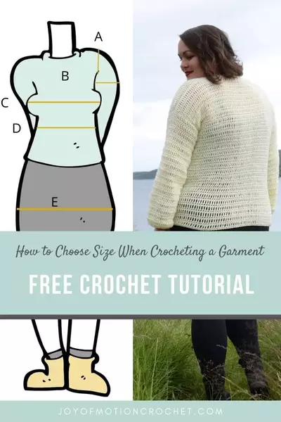 How To Choose Size When Crocheting A Garment How To Choose Size When Crocheting A Garment