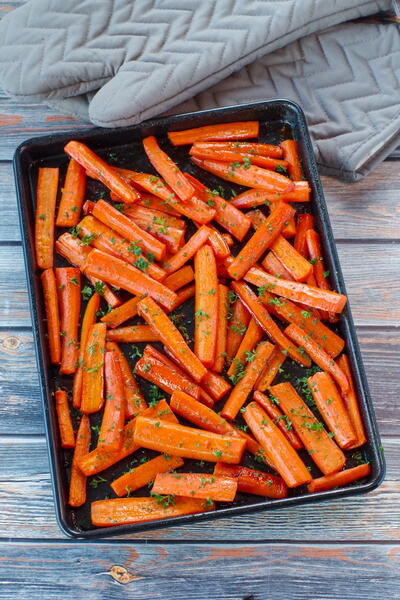 Healthy Roasted Carrots With Brown Sugar Healthy Roasted Carrots With Brown Sugar