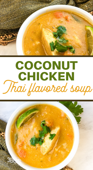 Flavorful Thai Coconut Curry Chicken Soup Flavorful Thai Coconut Curry Chicken Soup