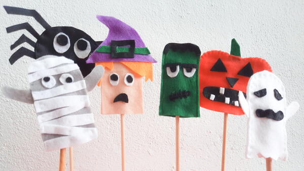 Halloween Finger Puppets Halloween Finger Puppets