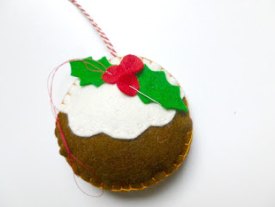 Christmas Pudding Ornaments Christmas Pudding Ornaments