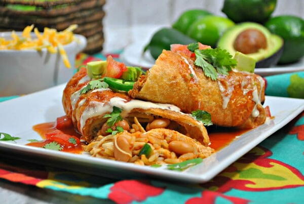 Easy Instant Pot Chicken Chimichanga Recipe Easy Instant Pot Chicken Chimichanga Recipe