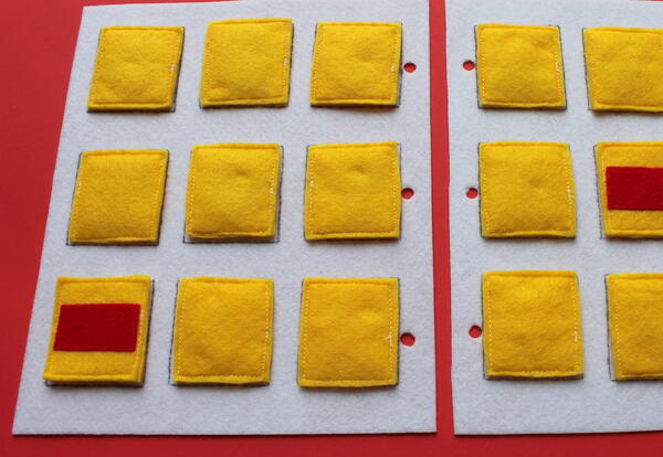 Memory Match Game Quiet Book Memory Match Game Quiet Book