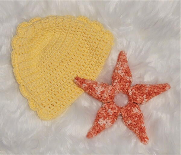 Starfish Baby Rattle Starfish Baby Rattle