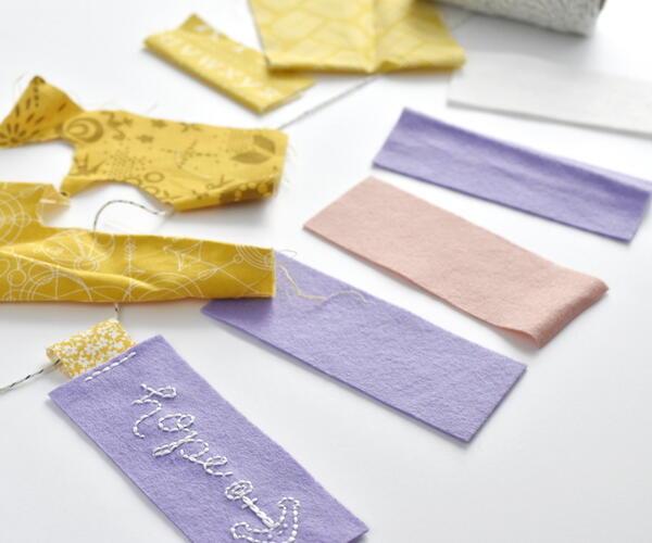 Advent Candle Garland Craft Advent Candle Garland Craft